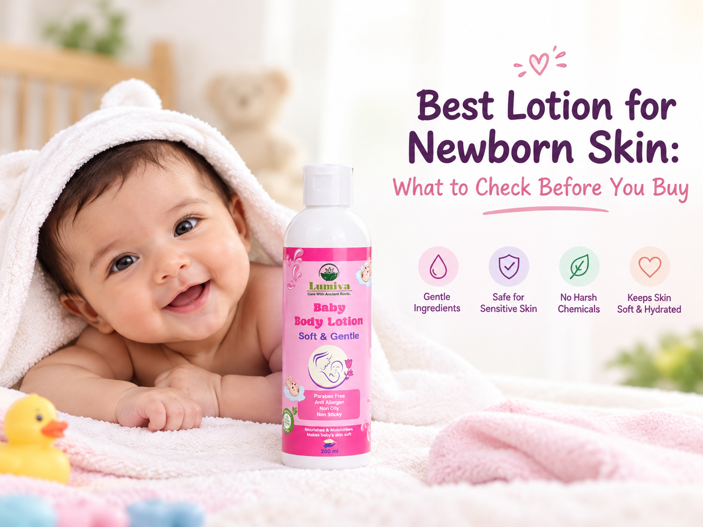 Best Lotion for Newborn Skin: What to Check Before You Buy