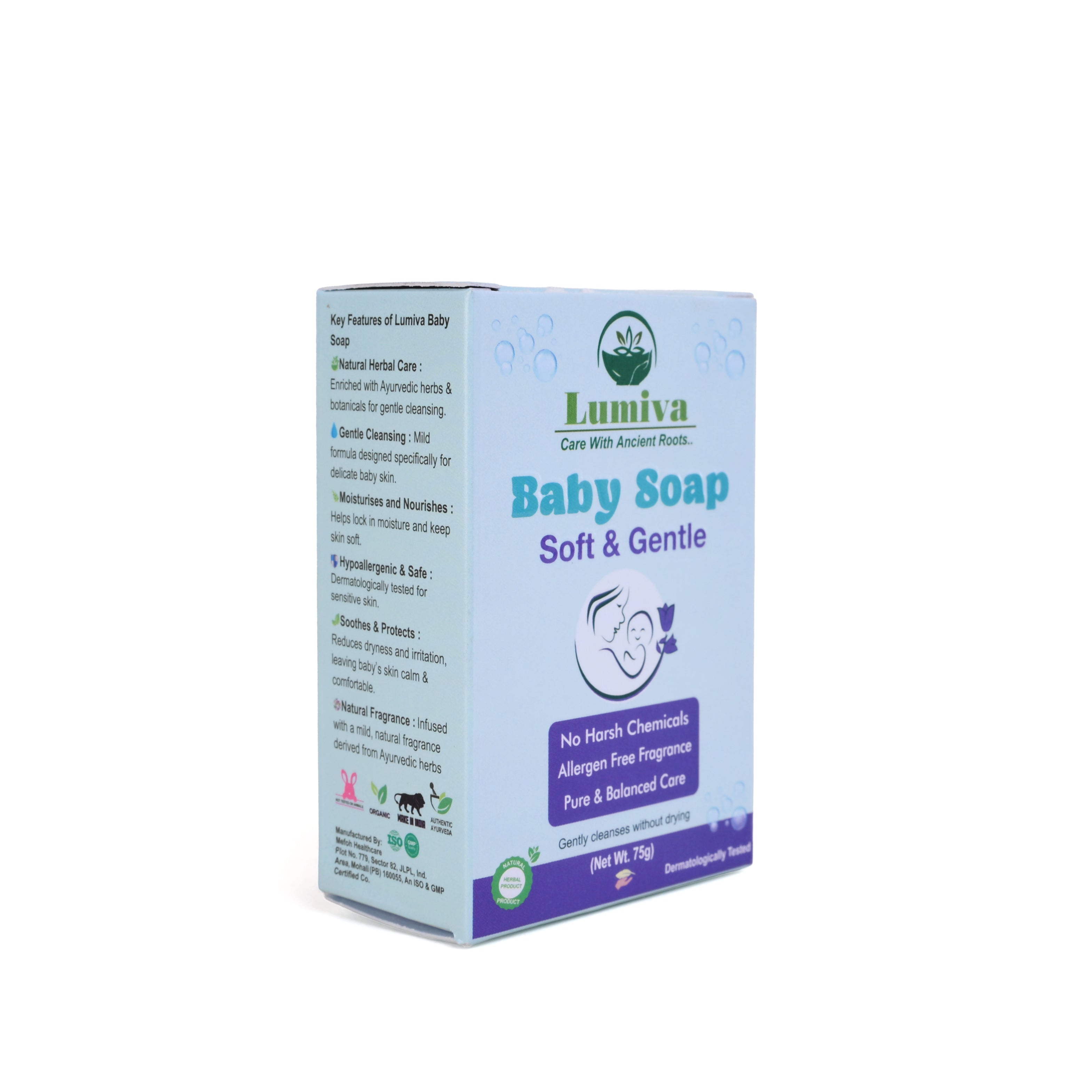 Lumiva Baby Soap - 75gm