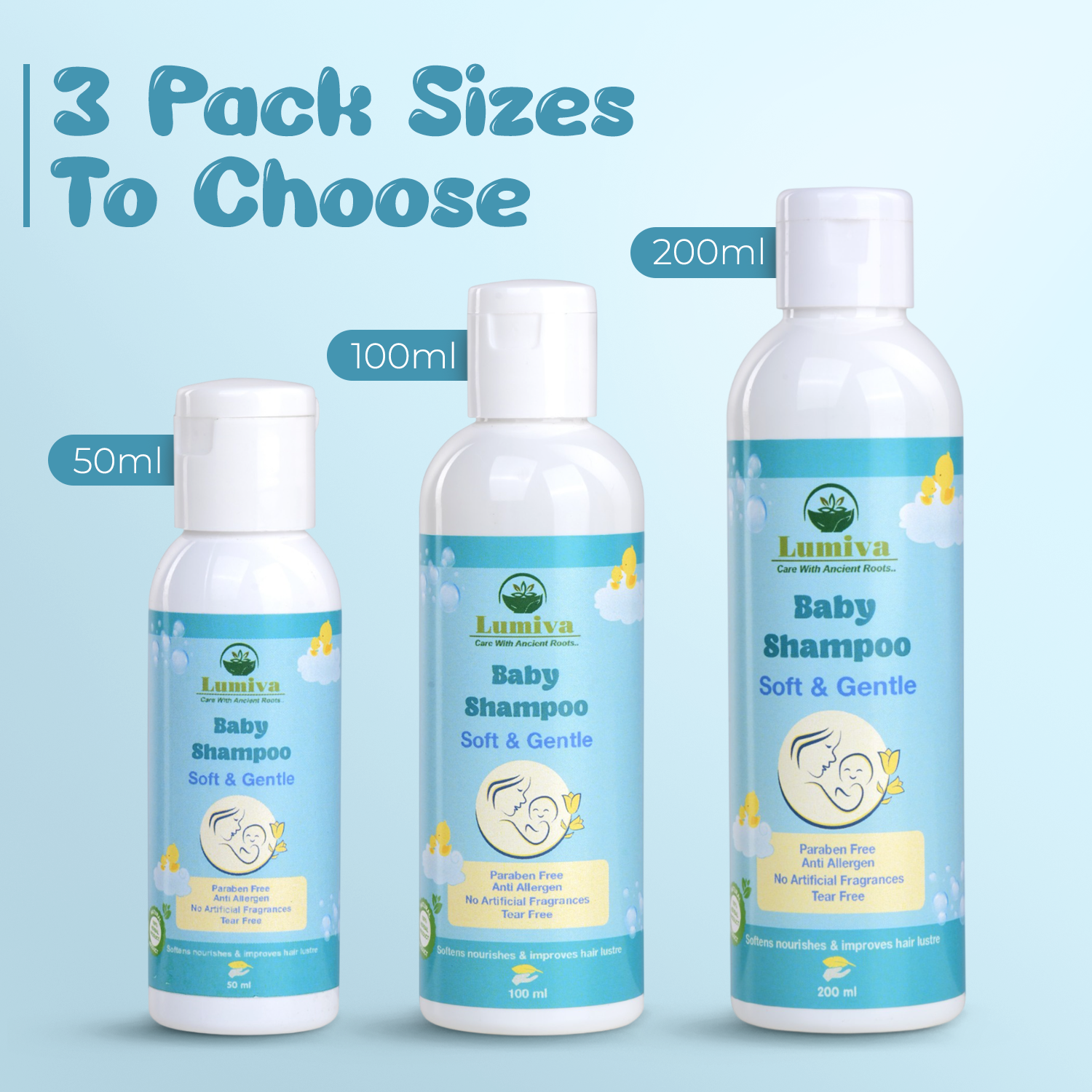 Lumiva Baby Shampoo - 100ml