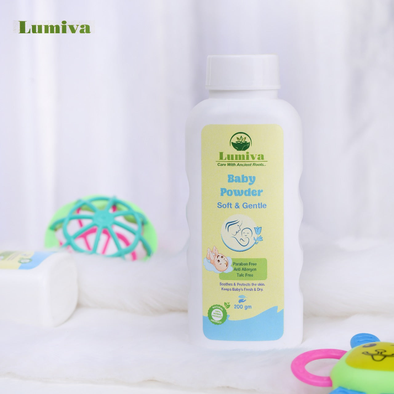 Lumiva Baby Powder - 200gm