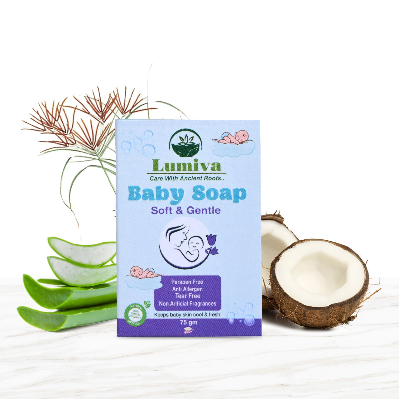 Lumiva Baby Soap - 75gm