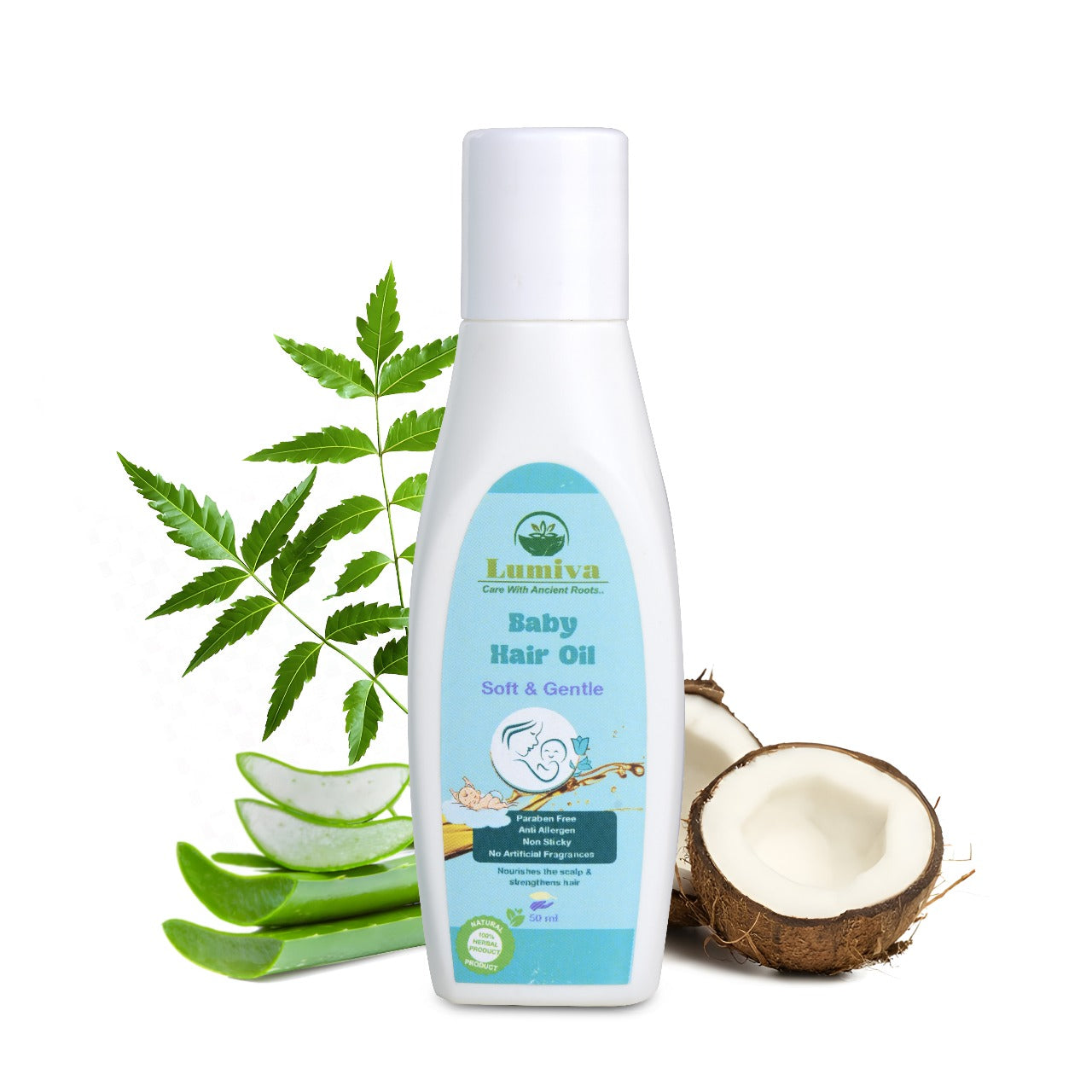 Lumiva Baby Hair Oil - 50ml