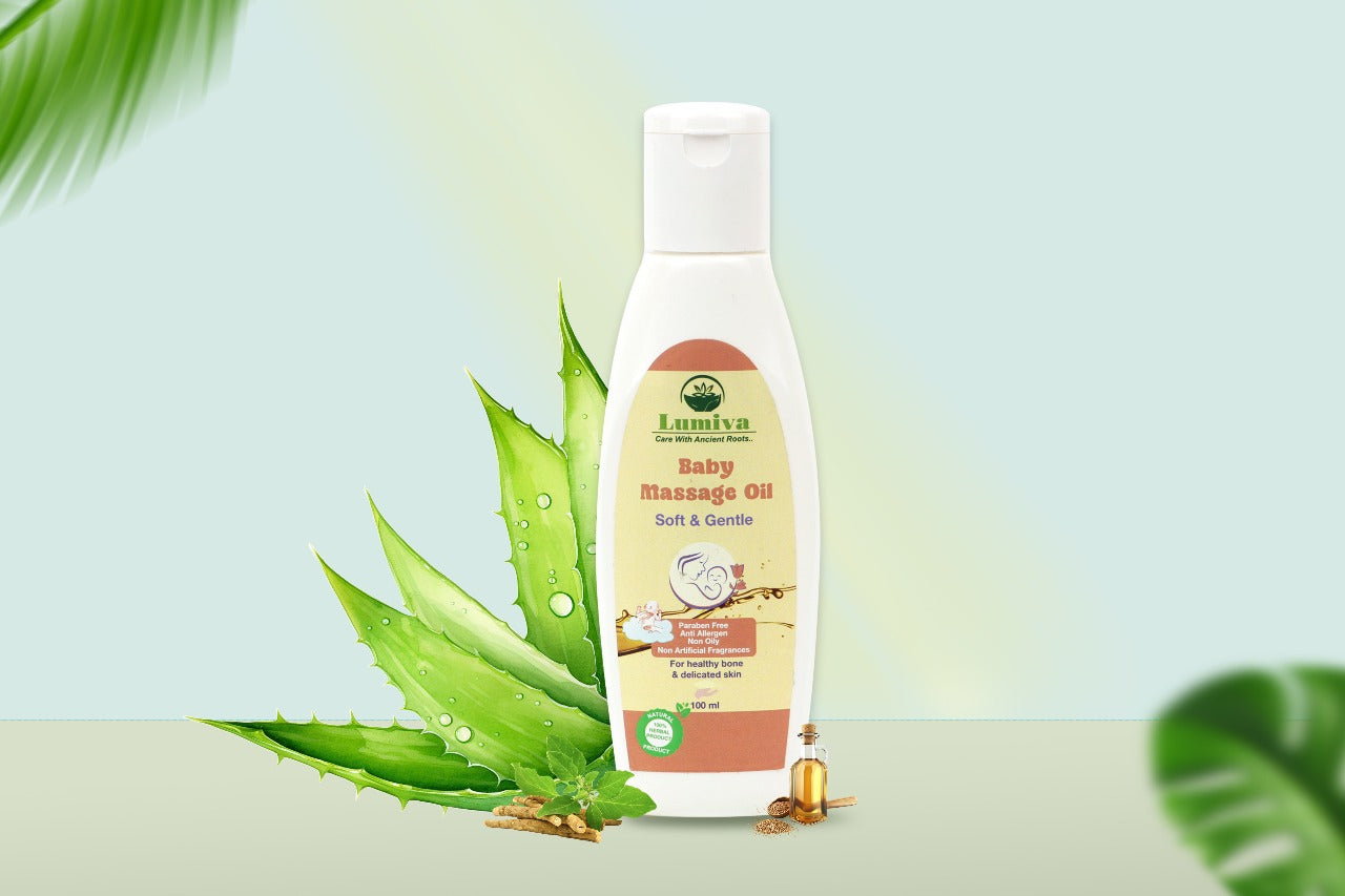 Lumiva Baby Massage Oil - 100ml