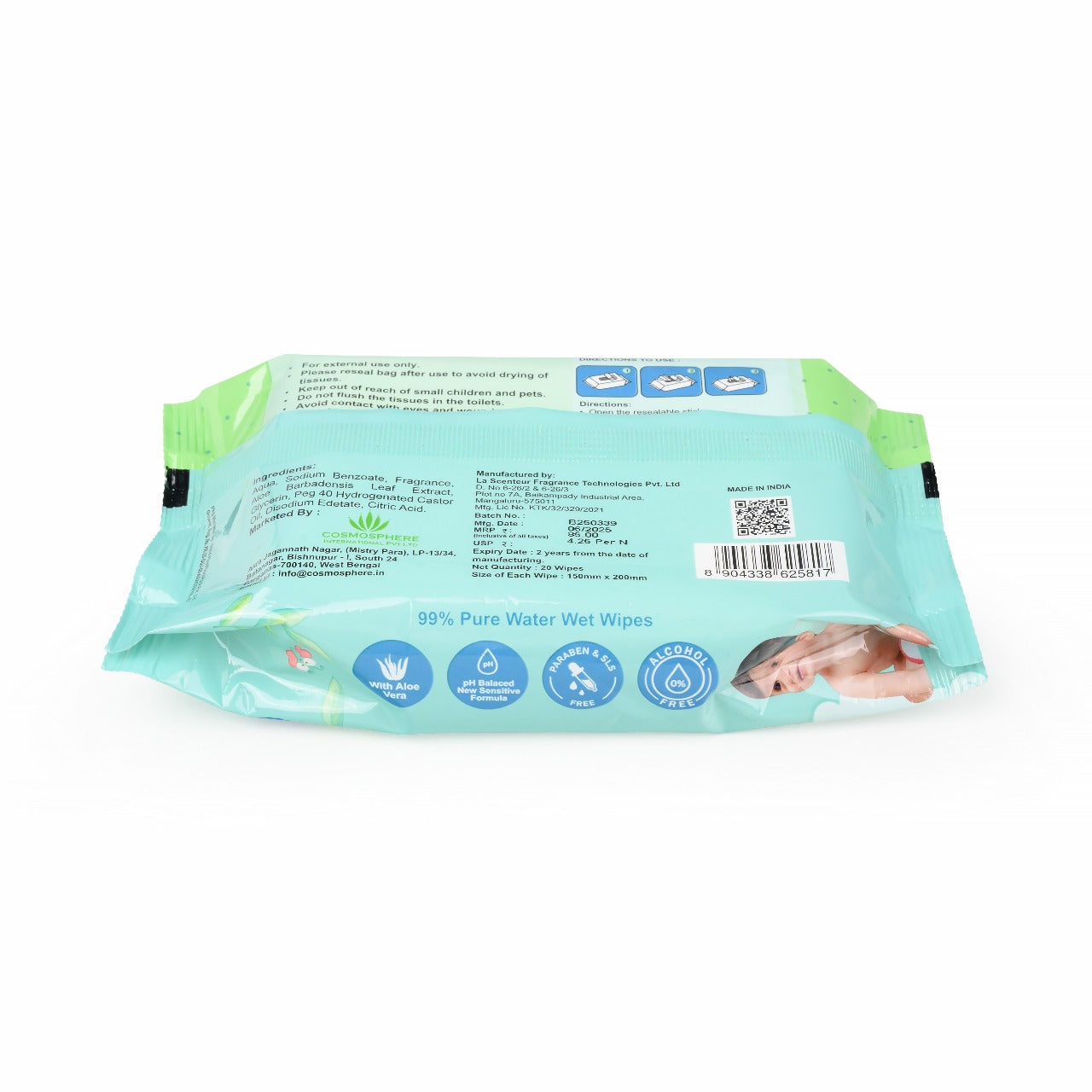 Lumiva Baby Wet Wipes