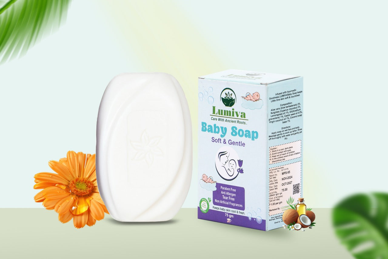 Lumiva baby soap bar