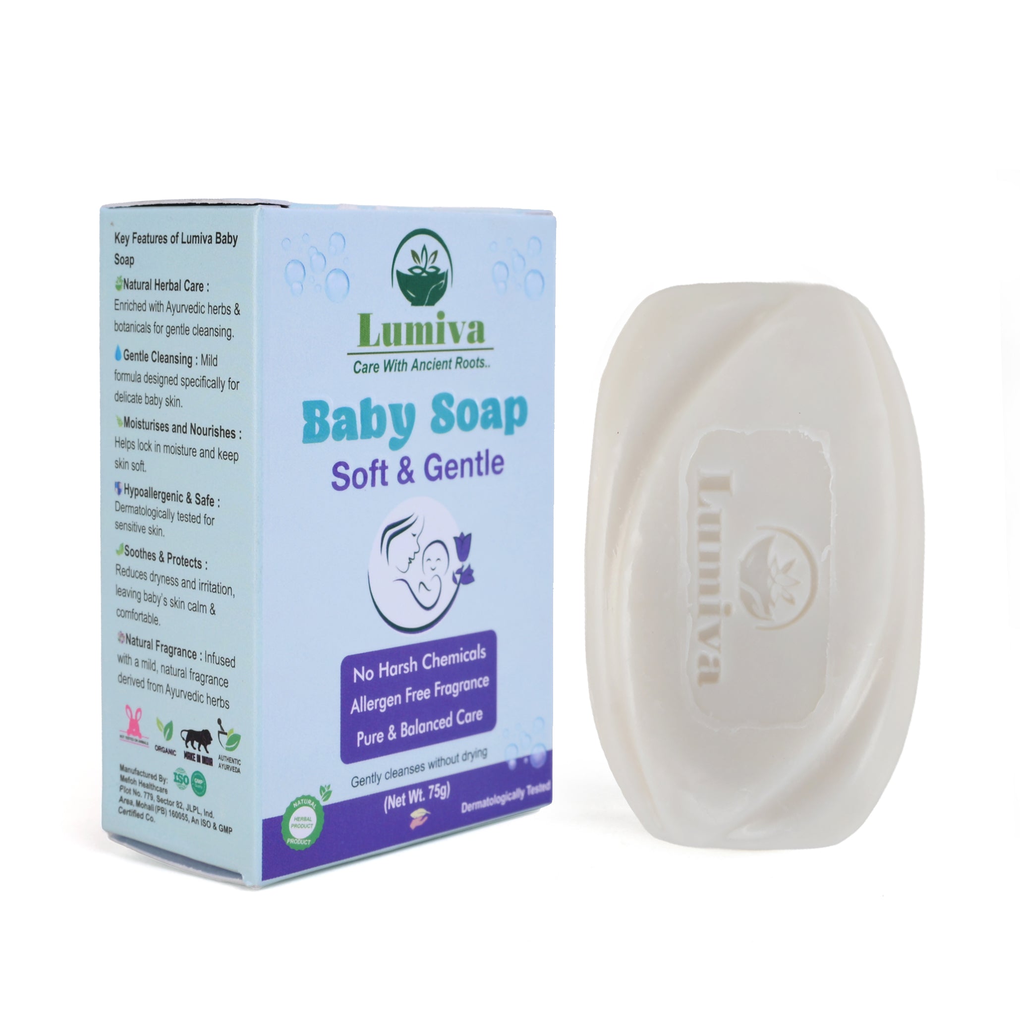 Lumiva Baby Soap - 75gm