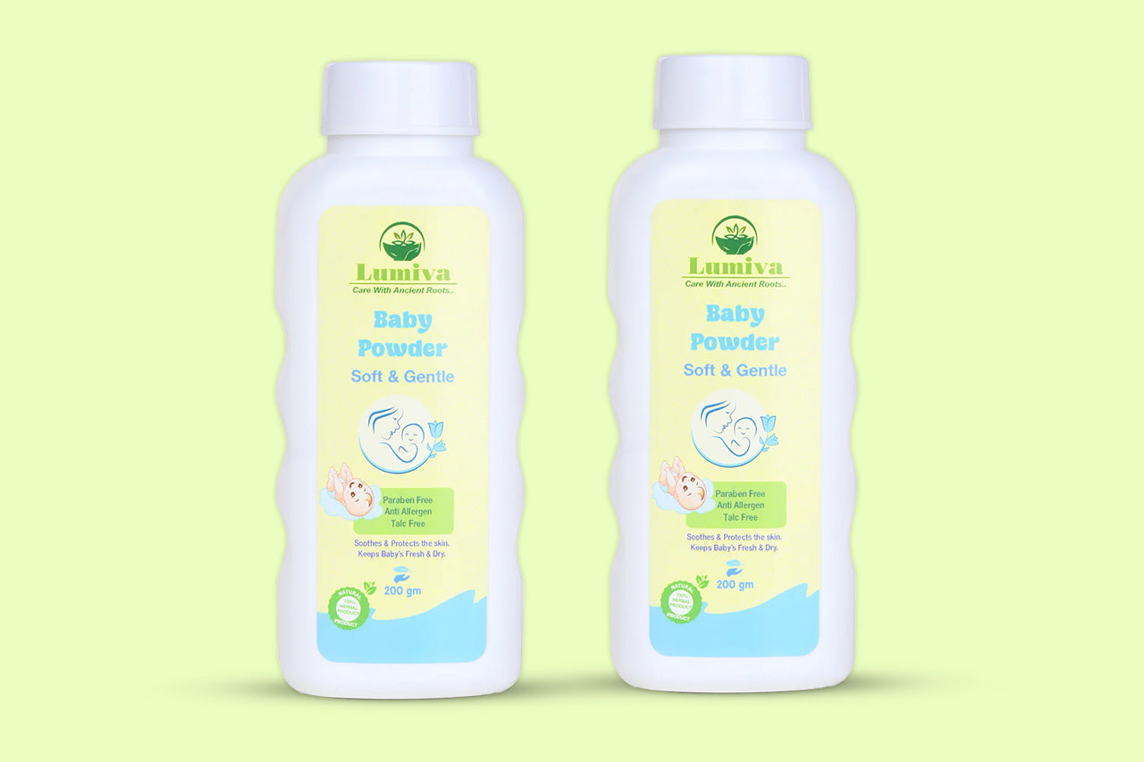 Lumiva Baby Powder (200gm x 2)